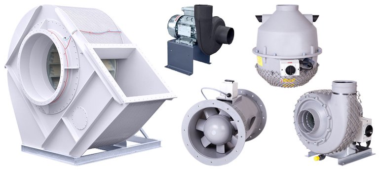 Plastic Shell Fans Hürner Luft- und Umwelttechnik: Plastic fans